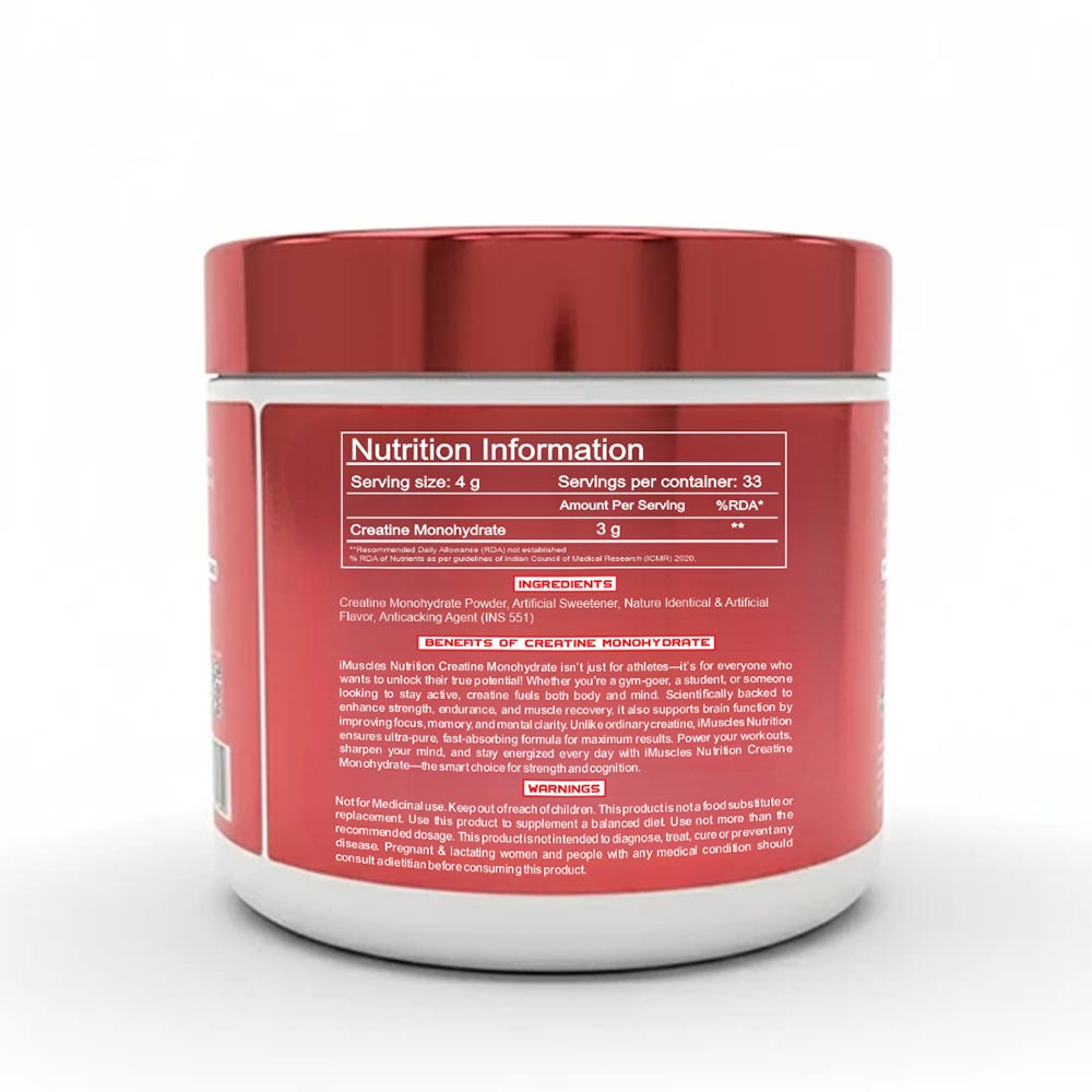 2 - iMuscles Nutrition Pure Creatine Monohydrate,  Fruit Fusion  0.29 lb 