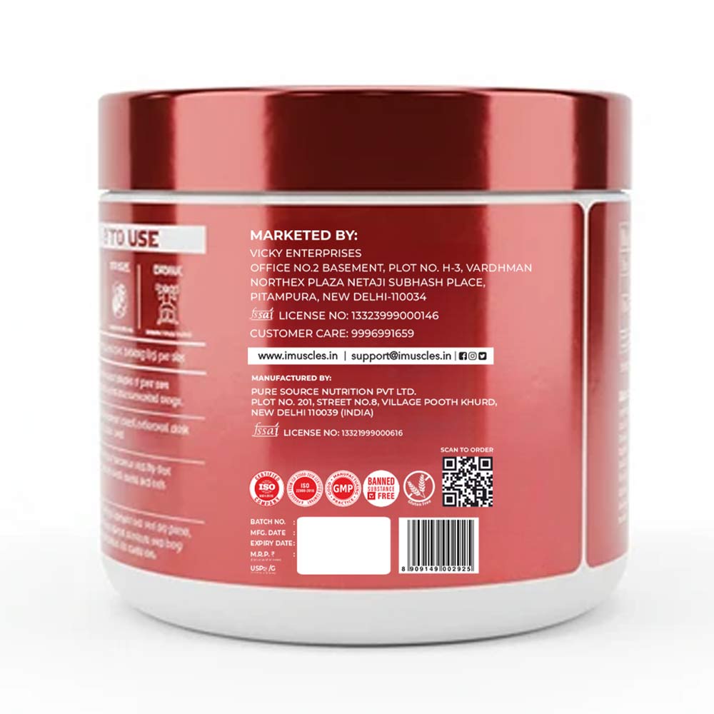 2 - iMuscles Nutrition Pure Creatine Monohydrate,  Pineapple  0.29 lb 