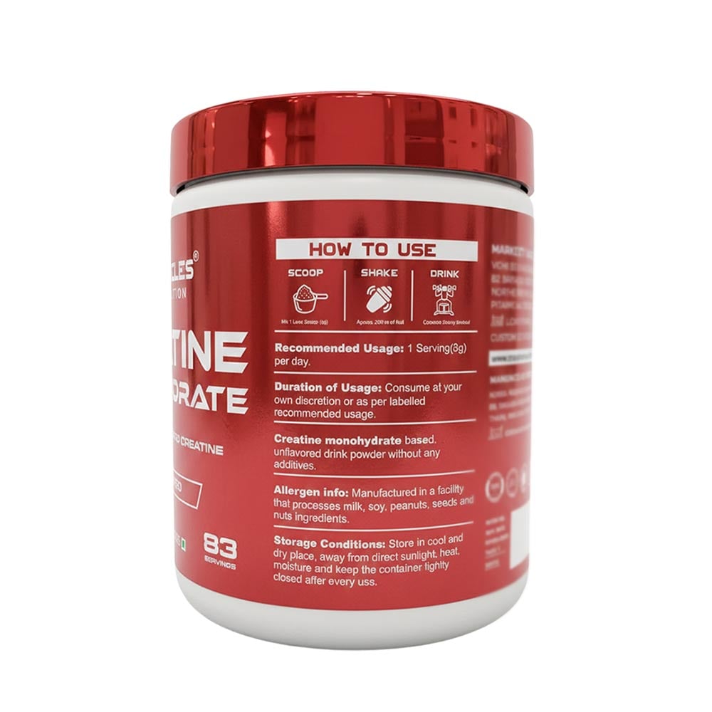 4 - iMuscles Nutrition Pure Creatine Monohydrate,  Unflavoured  0.548 lb 