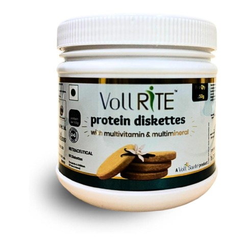 Voll Sante Voll RiTE Protein Diskettes with Multivitamin & Minerals, 50 Piece(s)/Pack Unflavoured