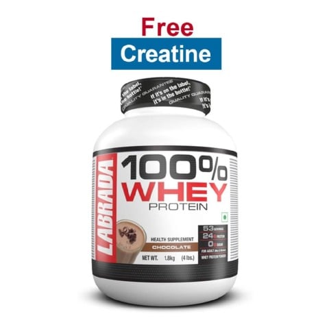 Labrada 100% Whey Protein,  4 lb  Chocolate 