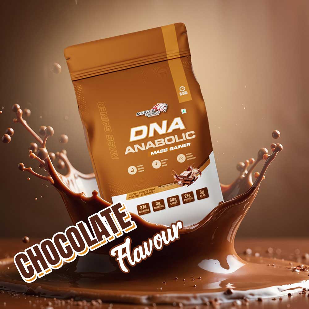 4 - Muscle Garage DNA Anabolic Mass Gainer,  6 lb  Chocolate 