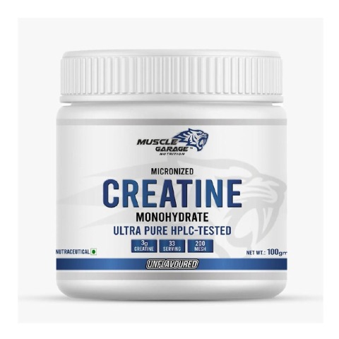 5 - Muscle Garage Creatine,  Unflavoured  0.22 lb 