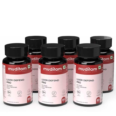 1 - Muditam Liver Defend Pro (Pack of 6), 60 tablet(s)