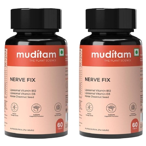 1 - Muditam Nerve Fix (Pack of 2), 60 tablet(s)