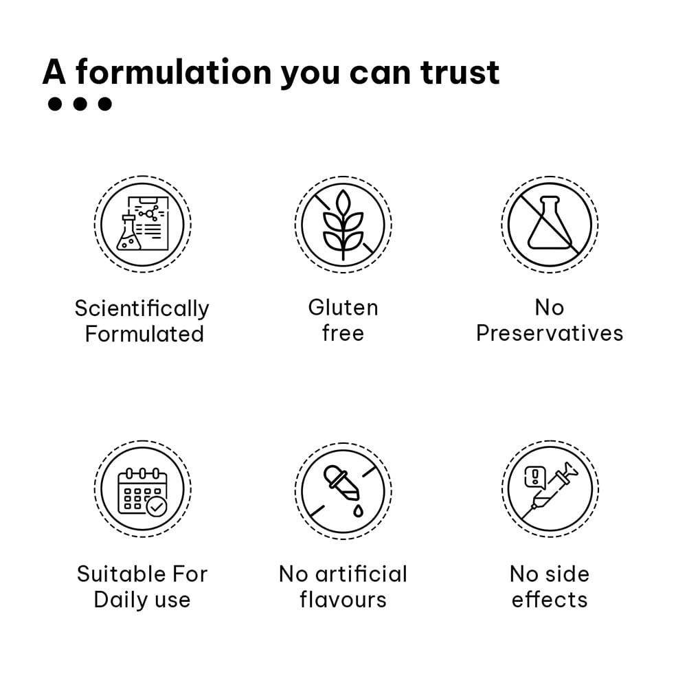 6 - HealthKart HK Vitals Hair Strength&nbsp;Biotin Gummies,  60 gummies  Strawberry