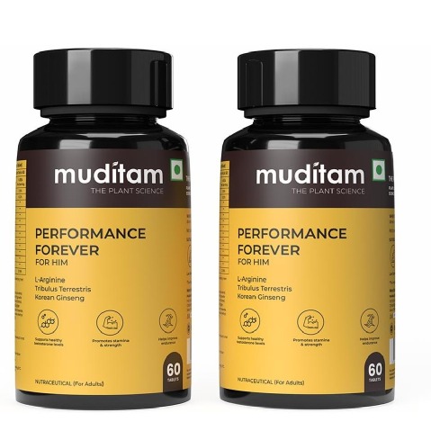 1 - Muditam Performance Forever for Him (Pack of 2),  60 tablet(s) 