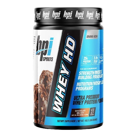 1 - BPI Sports Whey-HD Ultra Premium,  2.2 lb  Chocolate Delight 