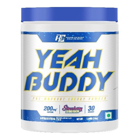 1 - Ronnie Coleman Signature Series Yeah Buddy Pre-Workout Powder,  0.59 lb  Strawberry Lemonade 