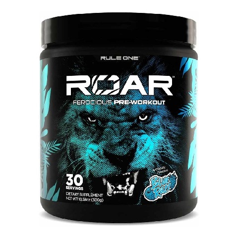 1 - Rule One Roar Ferocious Pre-Workout,  0.66 lb  Blue Razz 