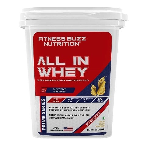 1 - FB Nutrition All In Whey Protein,  8.8 lb  Malai Kulfi 