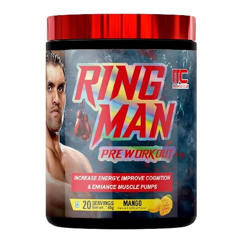 1 - Muscle Club Ring Man Pre-Workout, 0.31 lb Mango