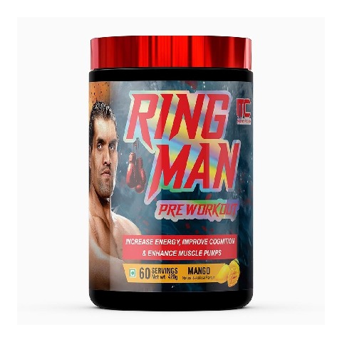 1 - Muscle Club Ring Man Pre-Workout,  0.93 lb  Mango 