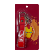 Gritzo Keychain Featuring Marvel's Ironman (Mask), Free Size Multi