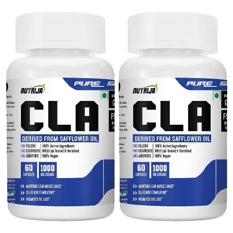 1 - NutriJa CLA 1000mg (Pack of 2),  60 capsules 