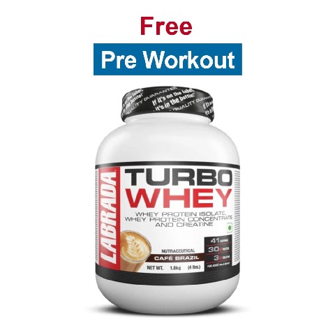 Labrada Turbo Whey,  4 lb  Cafe Brazil 
