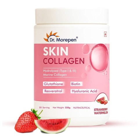 1 - Dr. Morepen Marine Skin Collagen,  250 g  Pineapple 