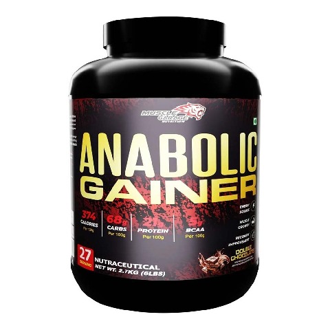 1 - Muscle Garage Anabolic Gainer, 5.95 lb Chocolate