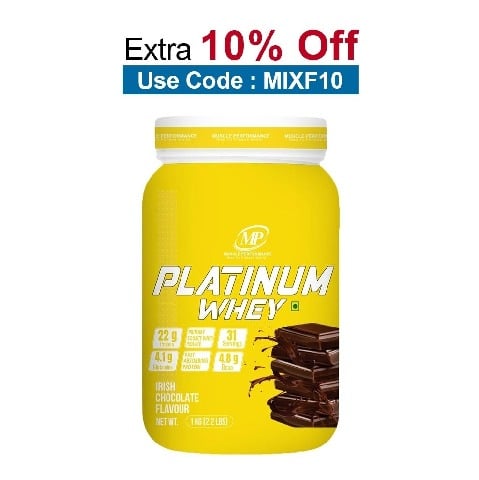 Muscle Performance Platinum Whey,  2.2 lb  Irish Chocolate (Jar) 