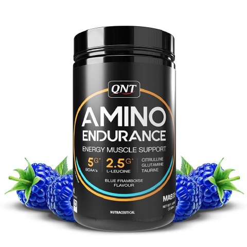 1 - QNT Amino Endurance,  0.88 lb  30 Servings  Blue Framboise 