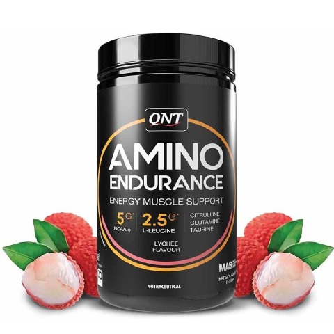 1 - QNT Amino Endurance,  0.88 lb  30 Servings  Lychee 
