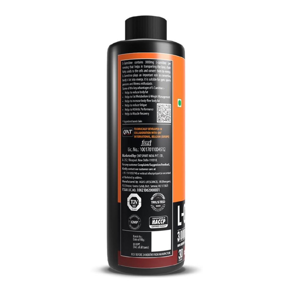 L-Carnitine 3000 Liquid at Best Price in India | https://www.healthkart.com/