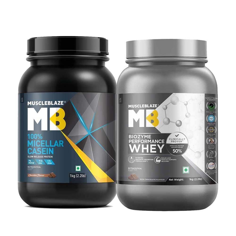 muscleblaze 1 Kg Biozyme Performance Whey and Micellar Casein Combo-picture-18