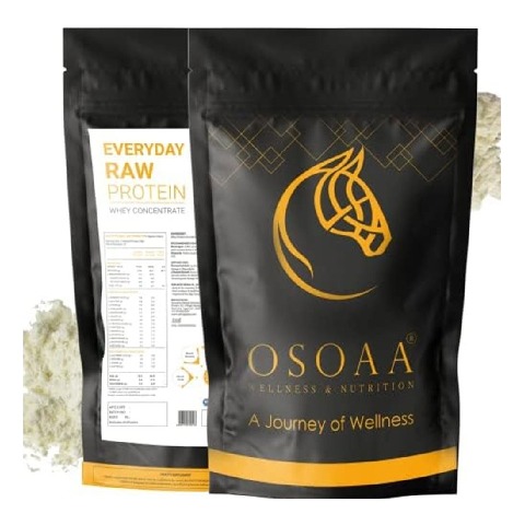 1 - Osoaa Everyday Raw Protein Whey Concentrate, 2.2 lb Unflavoured