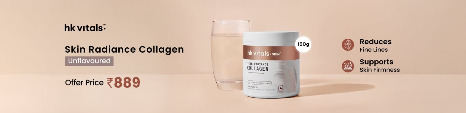 HealthKart HK Vitals Skin Radiance Collagen, 150 g | Offer Price - 889