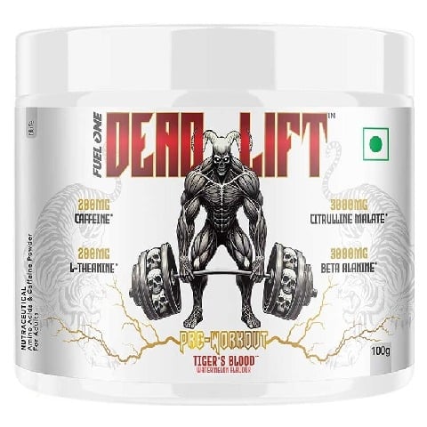 1 - Fuel One Dead-Lift Pre Workout,  0.22 lb  Tiger's Blood 