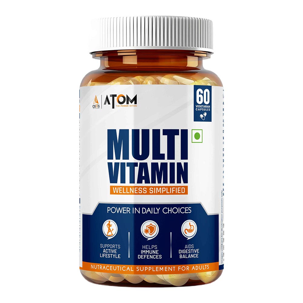 AS-IT-IS Nutrition ATOM Multivitamin, 60 veggie capsule(s)
