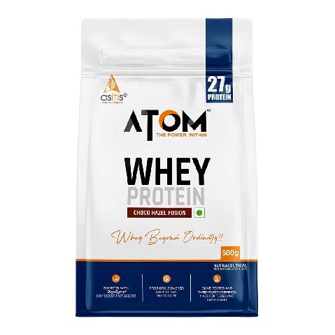 1 - AS-IT-IS Nutrition ATOM Whey Protein with Enzymes, 1.1 lb Choco Hazel Fusion