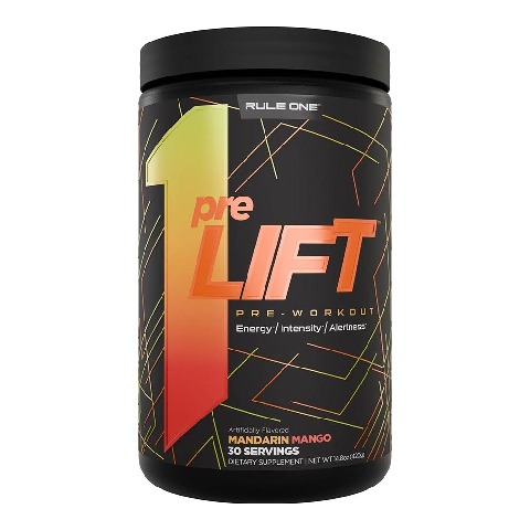 2 - Rule One Pre Lift Pre-Workout,  0.925 lb  Mandarin Mango 