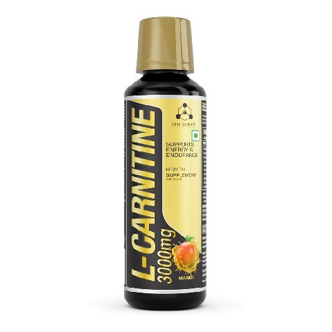 1 - One Science L-Carnitine 3000mg, 450 ml Mango