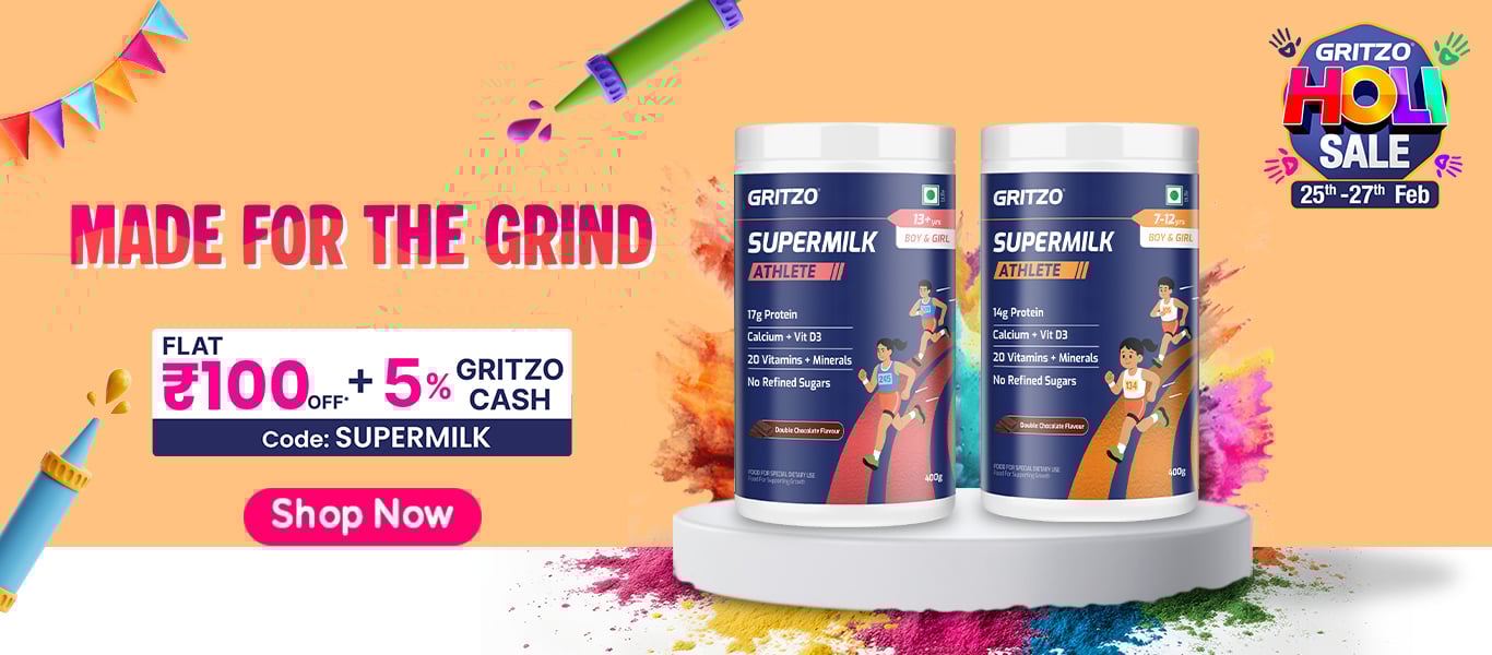 Supermilk Athlete Range - Flat Rs. 100 Off