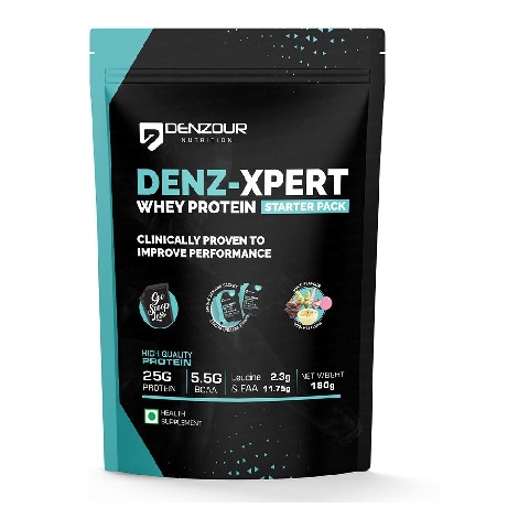 1 - Denzour Nutrition Denz-Xpert Whey Protein,  5 sachets/pack  Assorted 