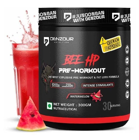 1 - Denzour Nutrition Bee Hp Pre-Workout,  0.66 lb  Watermelon 