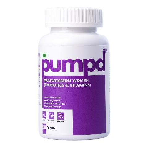1 - Pumpd Multivitamins Women,  90 tablet(s)  Unflavoured 