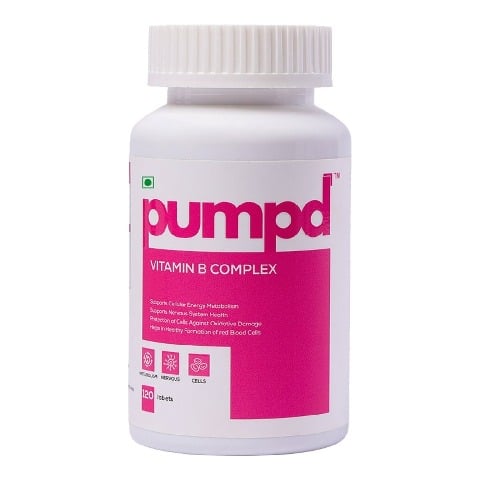1 - Pumpd Vitamin B Complex,  120 tablet(s)  Unflavoured 