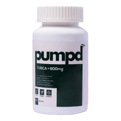 1 - Pumpd TUDCA + 600mg,  90 capsules 