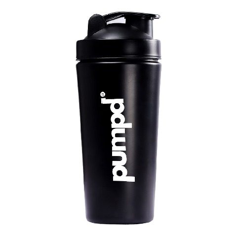 1 - Pumpd Steel Shaker,  Black  750 ml 