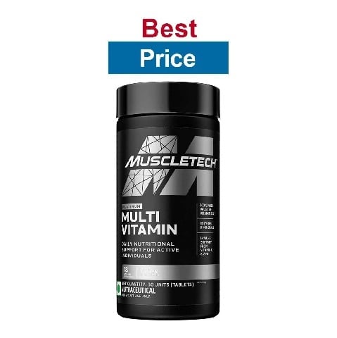 MuscleTech Platinum Multi Vitamin,  60 tablet(s)  Unflavoured 