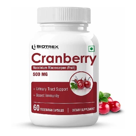 1 - Biotrex Cranberry (500 mg),  60 veggie capsule(s) 