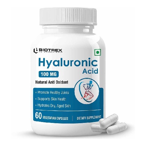 9 - Biotrex Hyaluronic Acid (100 mg),  60 capsules 
