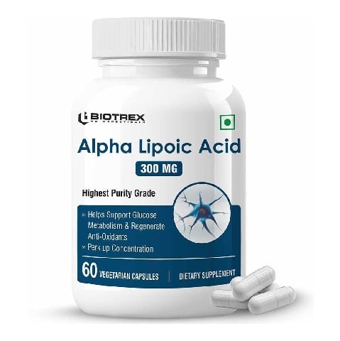 1 - Biotrex Alpha Lipoic Acid (300 mg),  60 capsules 