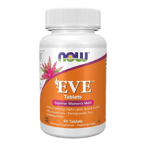 1 - Now Eve&nbsp;Women's&nbsp;Multiple&nbsp;Vitamin,  90 tablet(s)  Unflavoured 