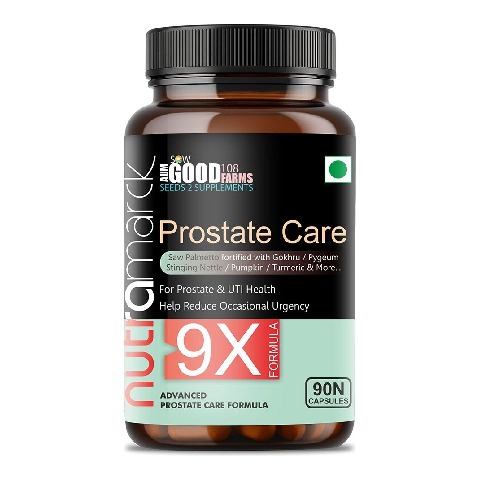 1 - NutraMarck Plant Based Prostate Care 9X, 90 capsules