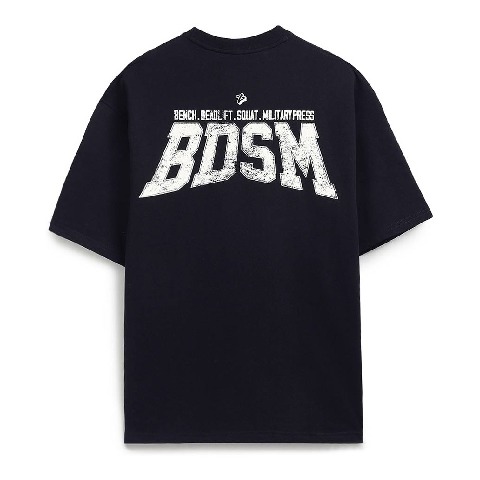 1 - MuscleBlaze Carnage Oversized Tshirt,  Medium  Black 