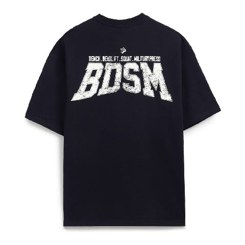 1 - MuscleBlaze Carnage Oversized Tshirt,  Small  Black 