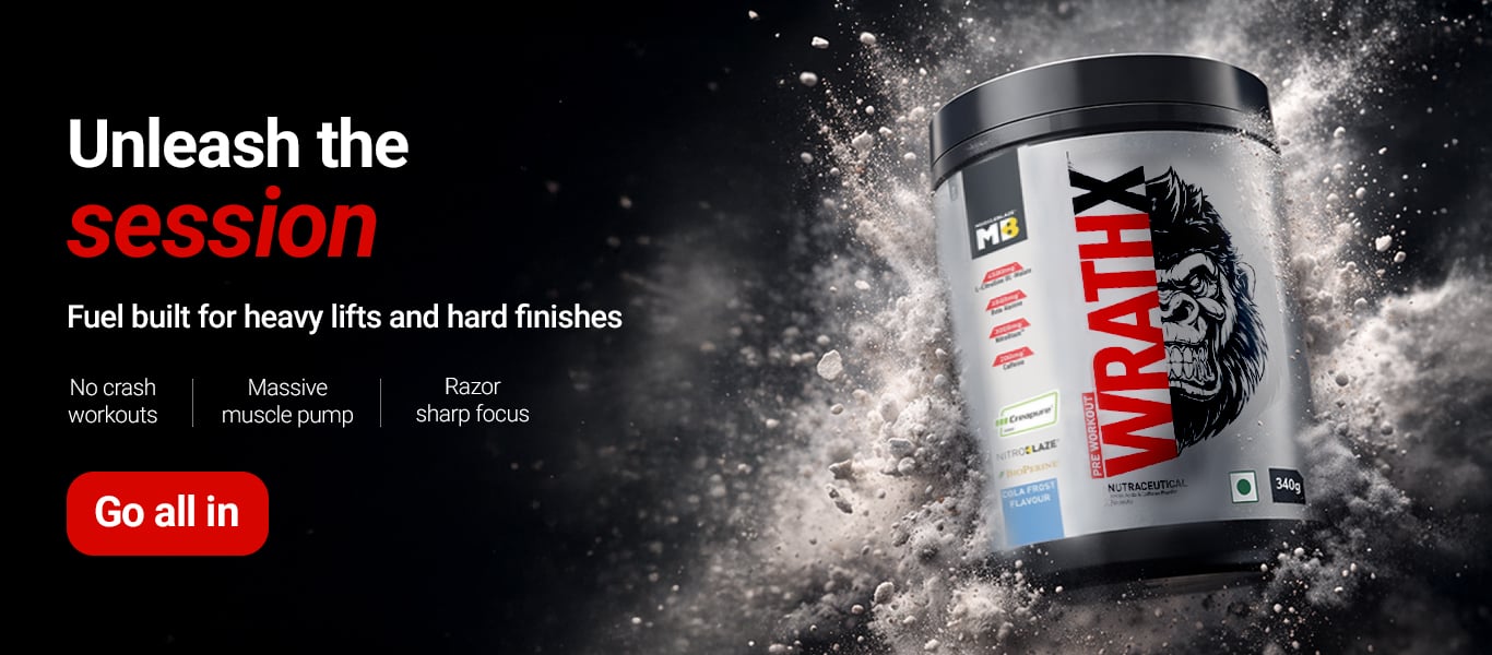 Pre Workout WrathX Range